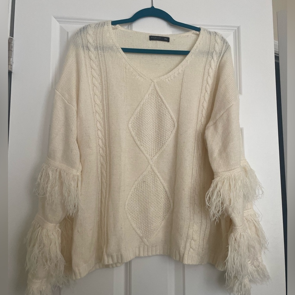 Shein Cream Sweater